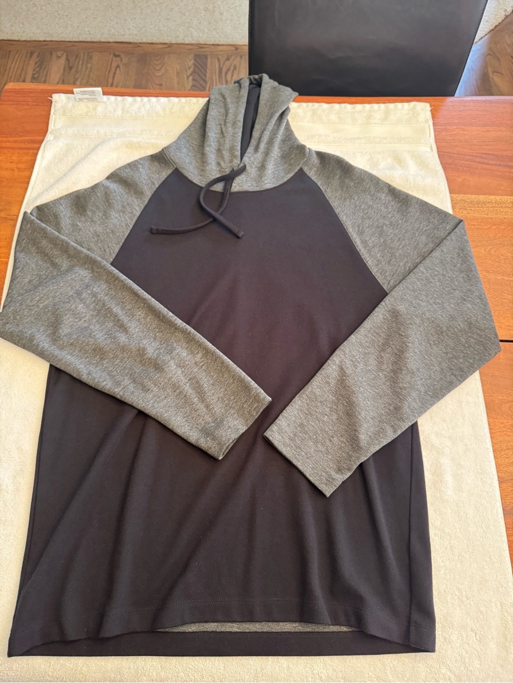 Vince Gray and Black Hooded Pullover Great condition